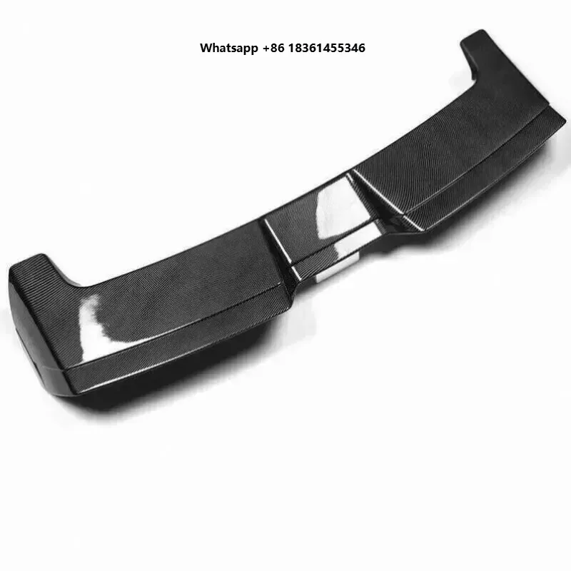 

For Explorer 20-2022 Carbon Fiber Car Rear Spoiler Tail Trunk Lip Wing Bar