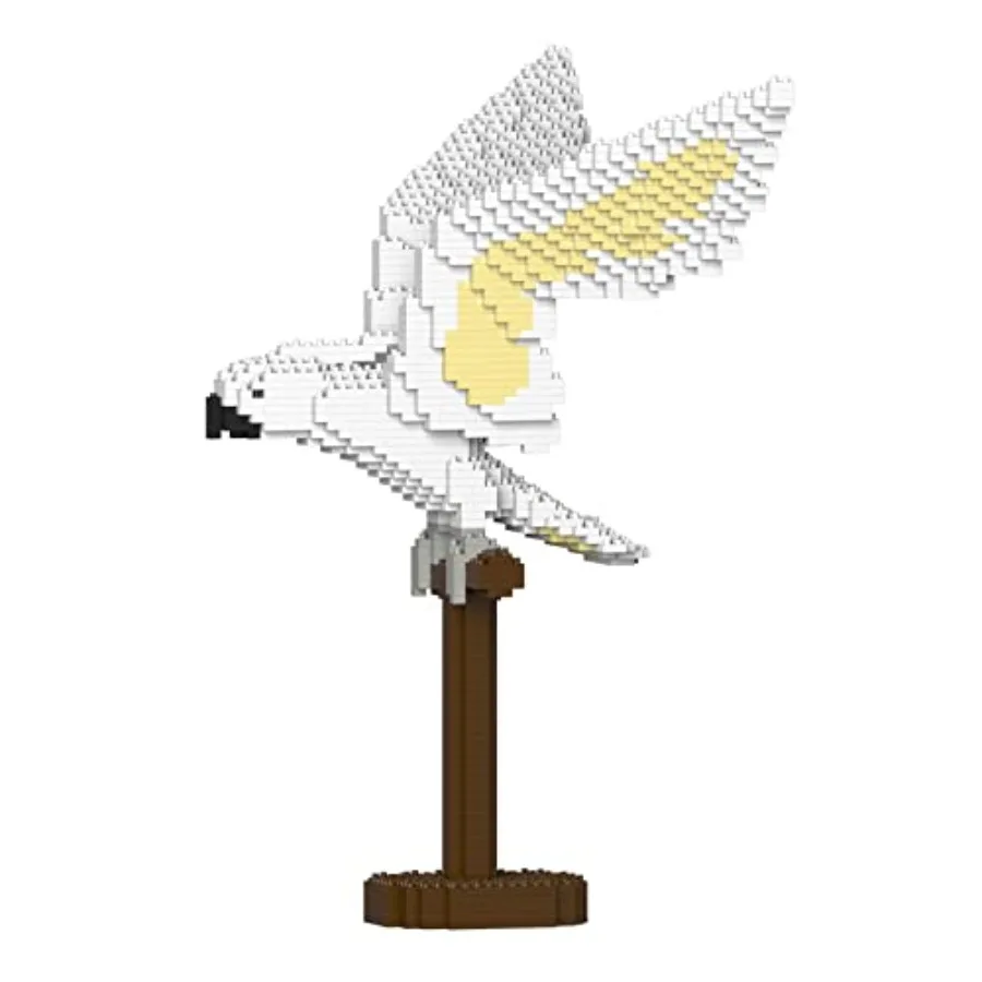 

Зонт Cockatoo 02S Попугай Пластиковые строительные блоки Развивающая игрушка STEM для взрослых и подростков 14+ Головоломка для творческой сборки