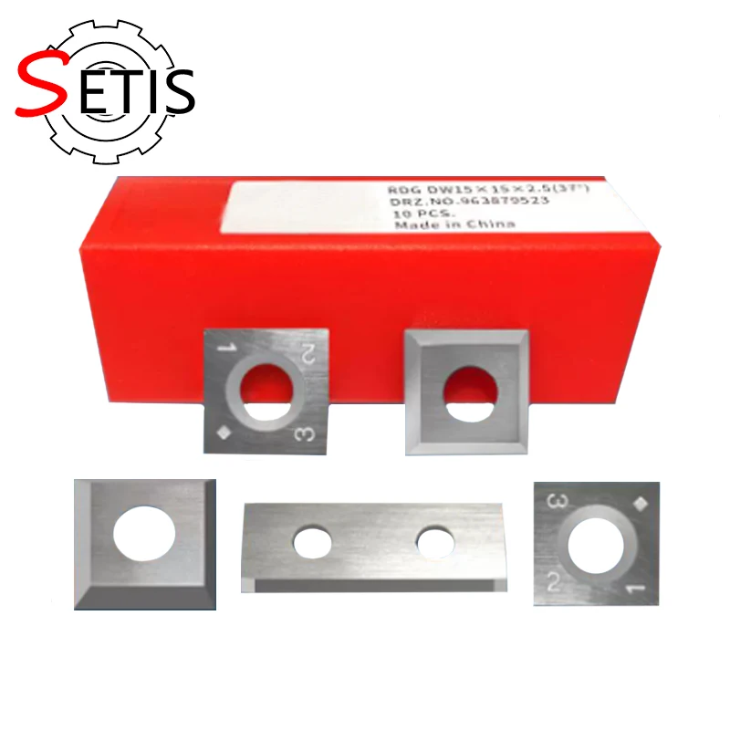 Woodworking Disposable Carbide Inserts — Spiral Cutterhead, Vertical Milling, Four-Sided Planer, and Jointer Blades