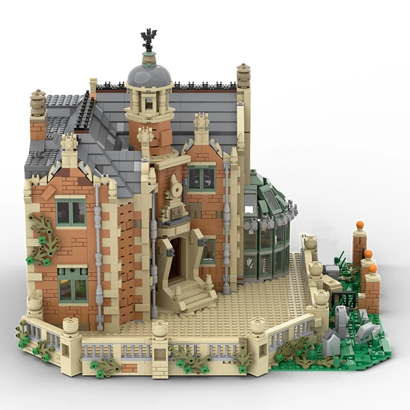 

MOC-54244 Mysterious Haunted Manor Model Set Adventurer's Favorite Thrilling Manor Tour Best Toy Gift for Children's Halloween