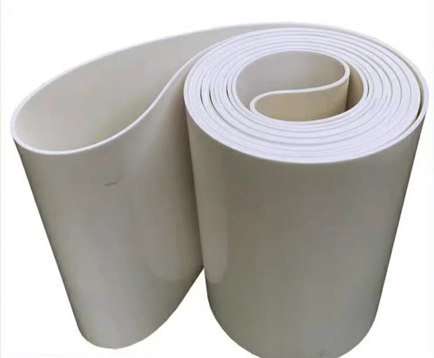 2000x350x2mm white pvc conveyor belt