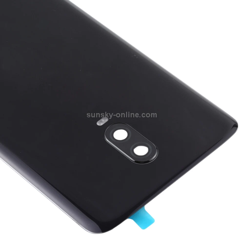 Battery Back Cover For OnePlus 6T with Camera Lens Replacement Mobile Phone Repair Parts