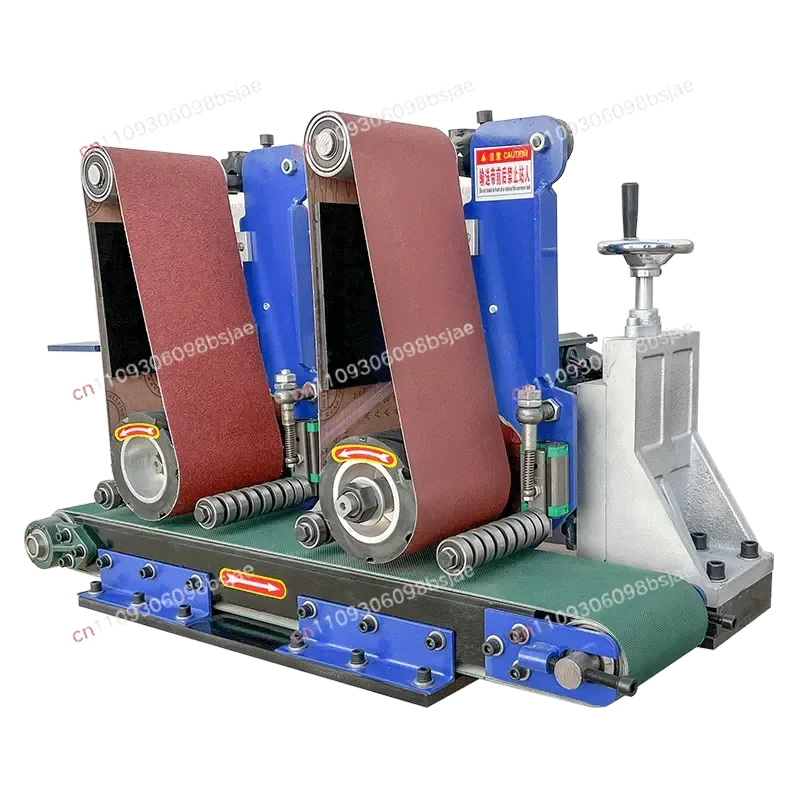 Small plane polishing machine Metal rust removal and oxidation layer Stainless steel plate polishing equipment