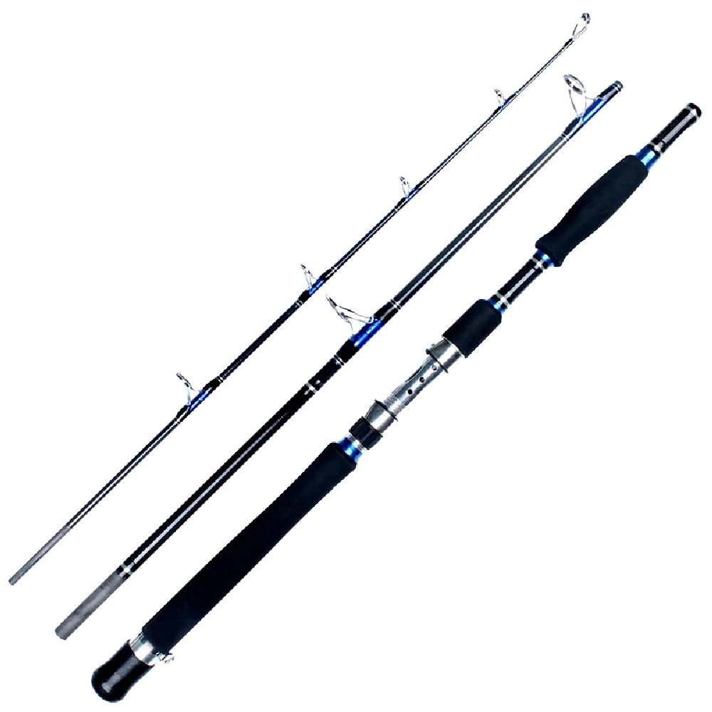 

Ice Fish Pole Boat Slow Pitch 3 Section 1.8/2.1/2.4M Carbon Fiber Trolling Offshore Spinning Saltwater Fishing Rod Outdoor