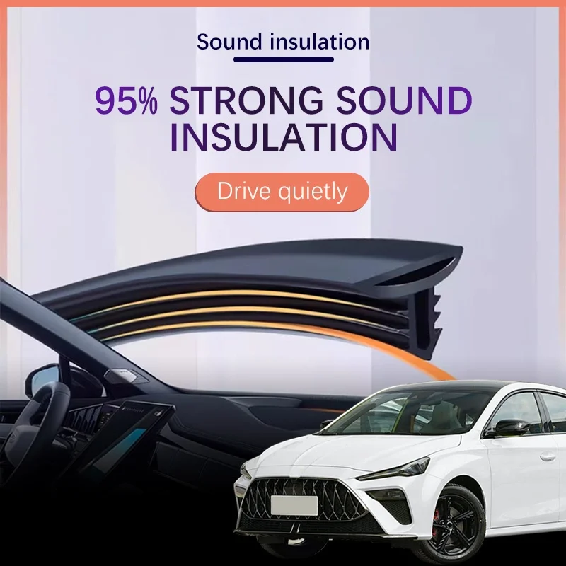 

Car Dashboard Sealing Strip Interior Auto Noise Sound Insulation Rubber Trim Weatherstrip Car Accessories For Manjaz MG5 Scorpio