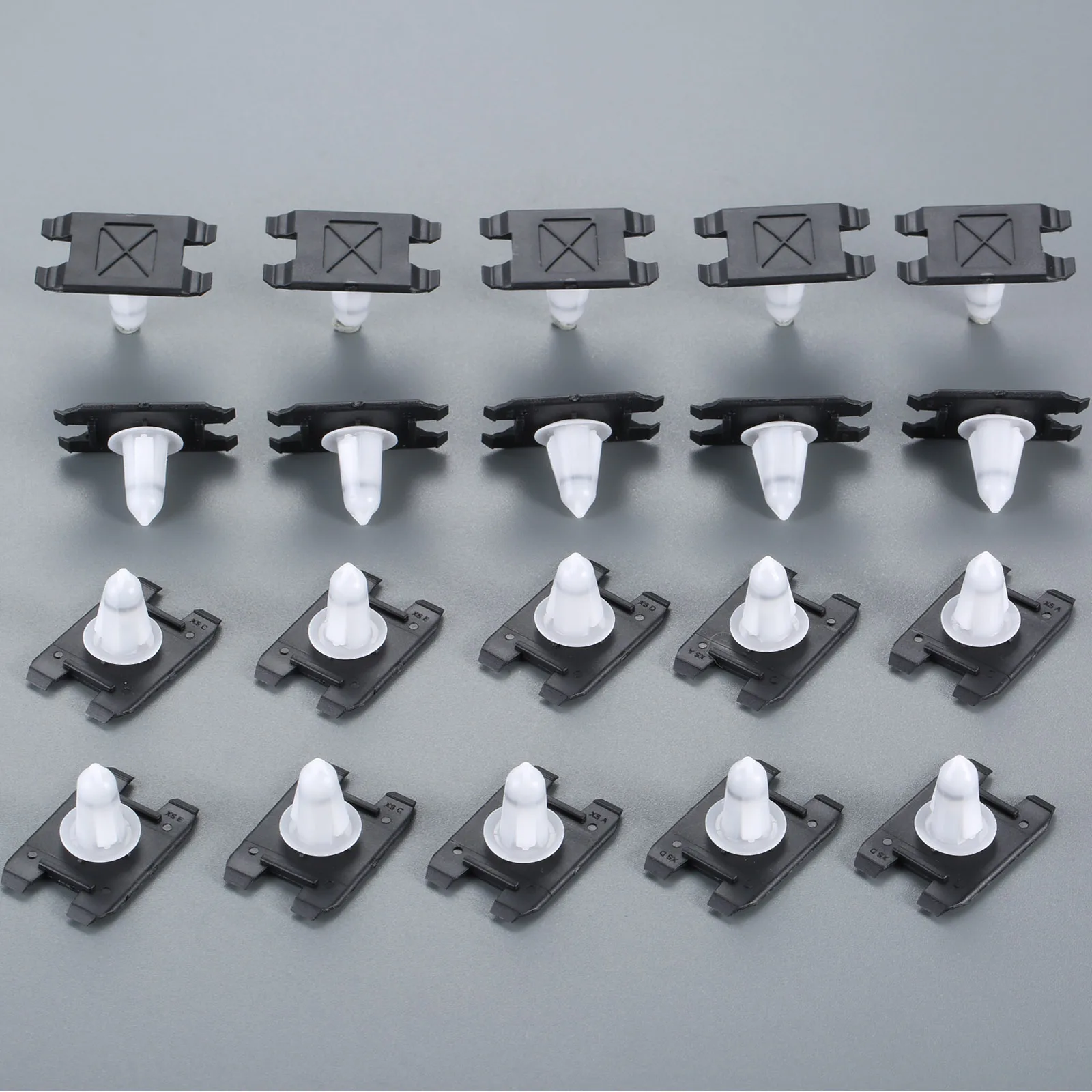 20Pcs Plastic Faste…