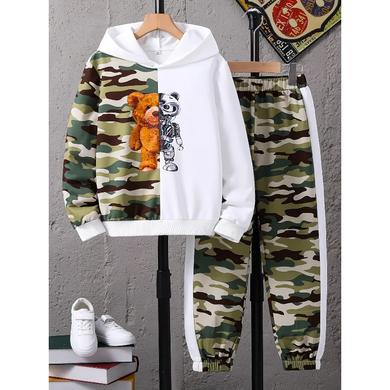 جديد الخريف لعبة وحدة التحكم سباق نمط 3D طباعة كاملة مقنعين البلوز والسراويل الرياضية مجموعة مناسبة للرجال