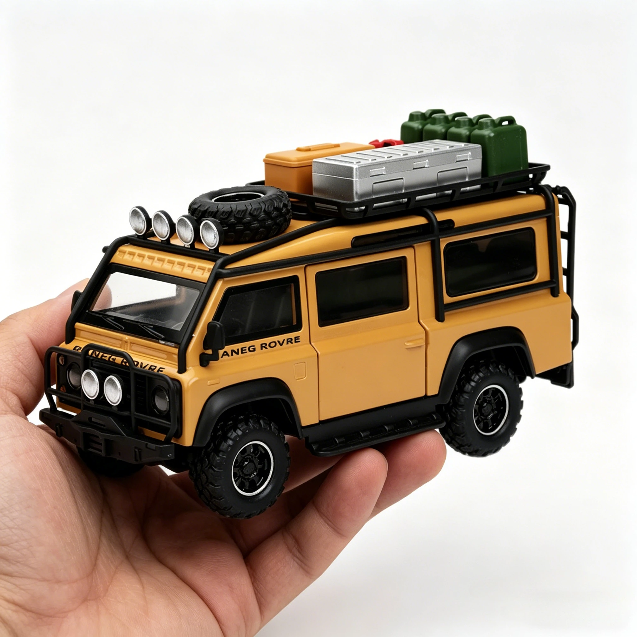 

1:32 Defender Off Road Van Alloy Diecast Car Model Sound Light Non Remote Control Vehicle Toys Children's Toy Car Boy