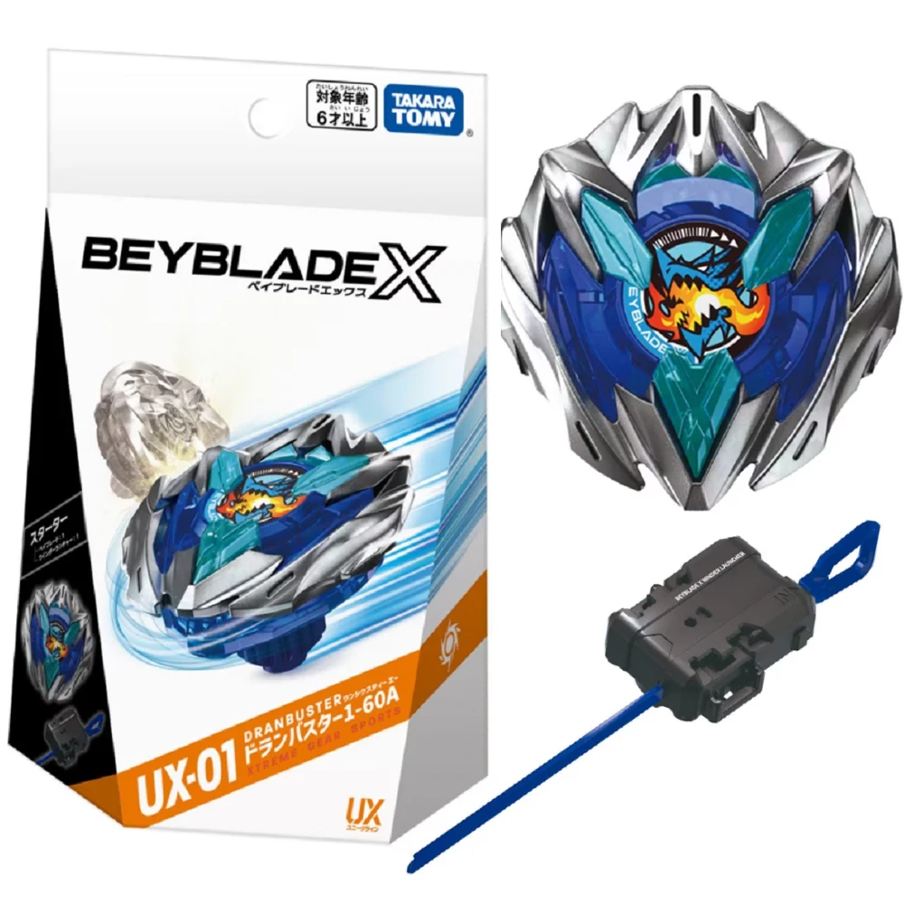 รีวิวและแนะนำของเล่นหมุน Bey X UX 01 Starter Drumbuster 1-60A สำหรับผู้ชื่นชอบของเล่นหมุน