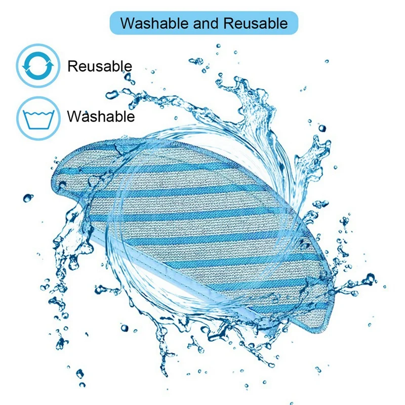 ملابس ممسحة بديلة للمكنسة الكهربائية الآلية ، Ecovacs Deebot Ozmo T8 AIVI T8 Max N8 Series