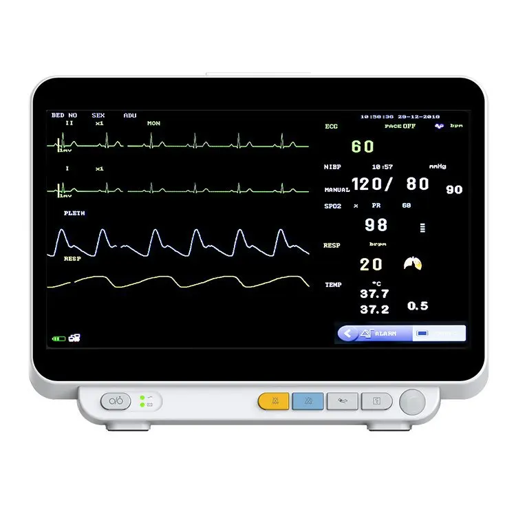 Customized Multi-Parameter Monitor 14-Inch Bedside Surgery Monitor with CE Certification Free Shipping