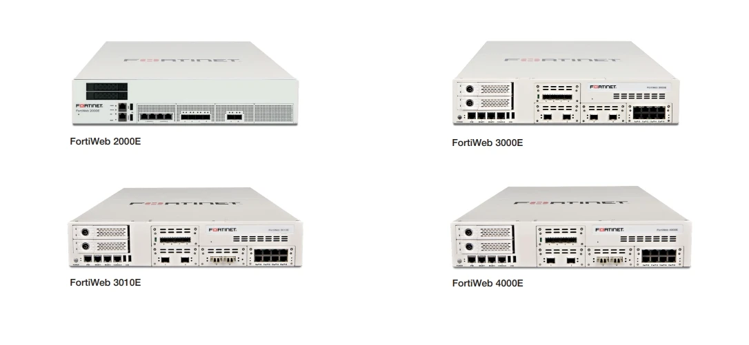 FortiWeb-600E 4 порта 10/100/1000 RJ45 с 1 парой байпаса FWB-600E FWB-600E-BDL-934-12 FC-10-W06HE-580-02-12