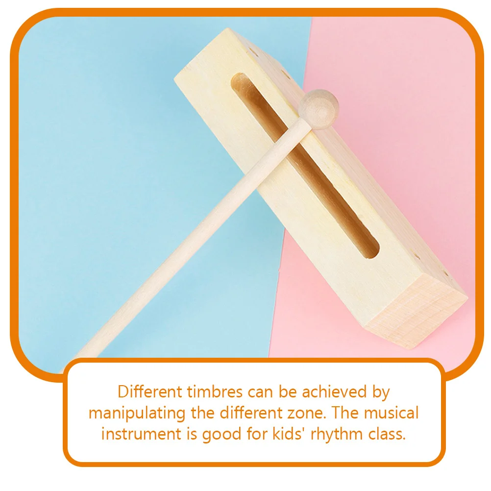 2 zestawy drewnianych instrumentów blokowych, dwutonowe bangzi z drewna bukowego, instrumenty perkusyjne dla dzieci, zajęcia rytmiczne, instrumenty perkusyjne ręczne, muzyka