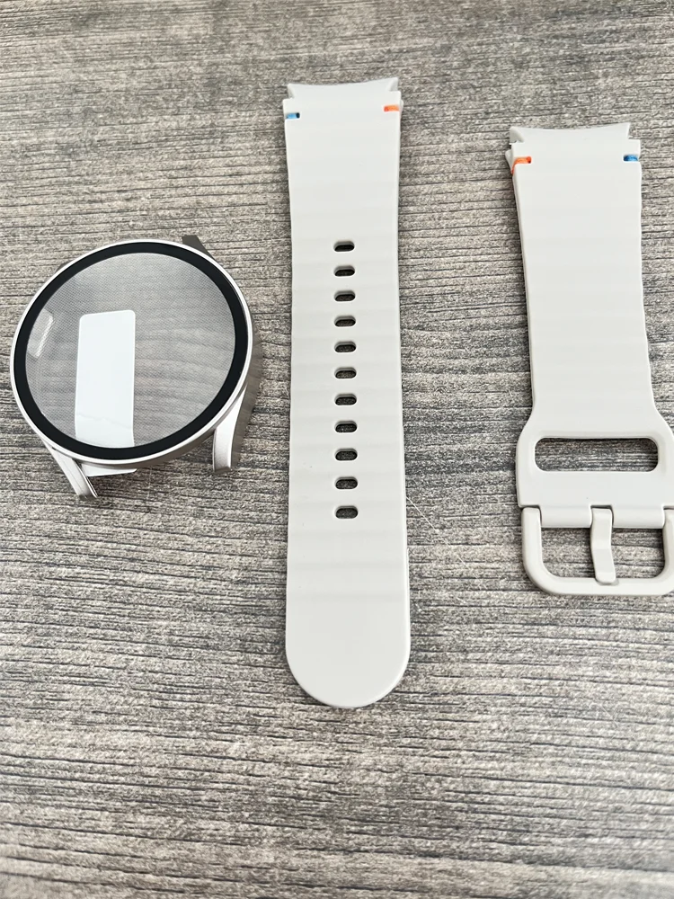 Gehäuse + Silikonarmband für Samsung Galaxy Watch 7 6 5 4 40 mm 44 mm Originalband PC-Schutzhülle Bumper Galaxy Watch 7 Zubehör