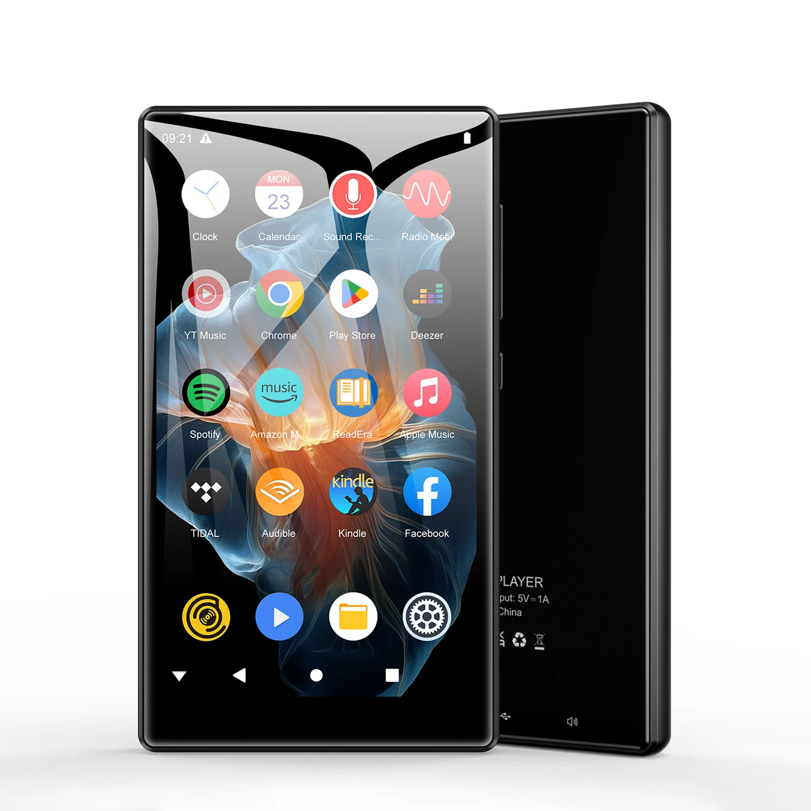 

MP3 Player Large-capacity Multifunctional MP4 Support Bluetooth,Wifi 5-inch Screen HiFi Lossless Sound Quality For Music Lovers