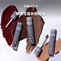 Kaleidos Lip Gloss Cream Matte Purple Endless Valley Lip Mud Lipstick Waterproof Long Lasting Non-stick Cup Lip Gloss