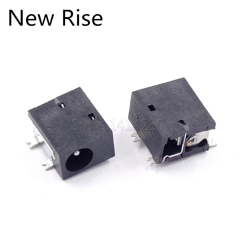 10PCS DC Power Socket DC-033 4.0*1.7mm  3.5*1.35mm DC Socket SMD 4-pin power socket dc033 4.0x1.7mm 3.5x1.35mm