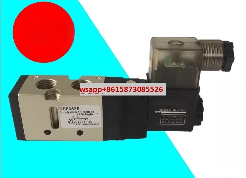 

Electromagnetic valve DSF352S DSF453S DSF352D DSF453D Pilot directional valve Air valve AC220V