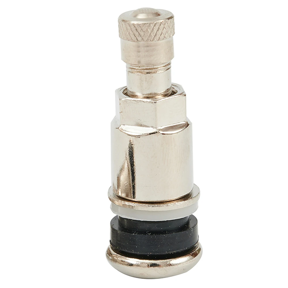 

Chrome Plated Tyre Valve Bolts for Steel and Alloy Wheels 4 Pack Max Pressure 80 PSI Standard Hole Size 11 3MM