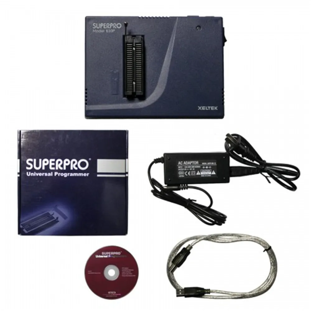 

SuperPro 610P Universal Programmer High Speed 48Pin USB Programmer Support 33924+ Devices