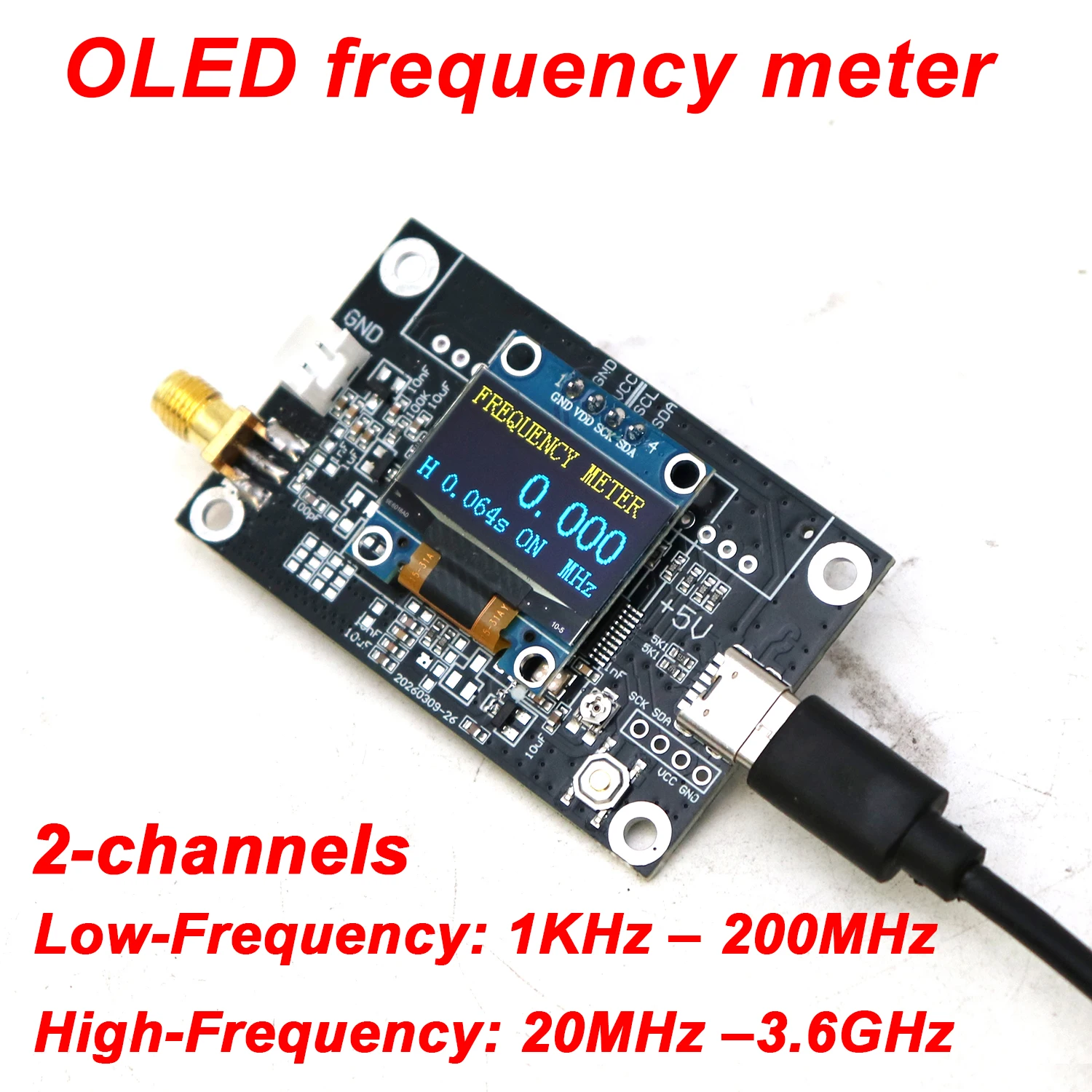 2CH 1Khz-200Mhz-3.6…