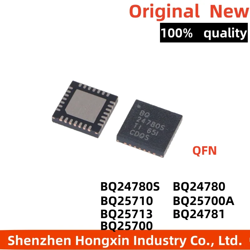 1 pieces of BQ24780SRUYR BQ24780S BQ25710RSNR BQ25700A BQ24780 25713 packaged QFN synchronous battery charger chip