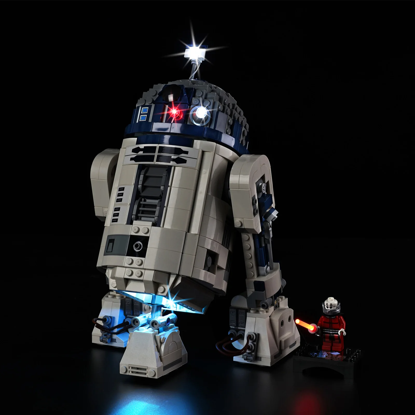 LED-Beleuchtungsset Passend für LEGO Star R2-D2 75379 Bausteine