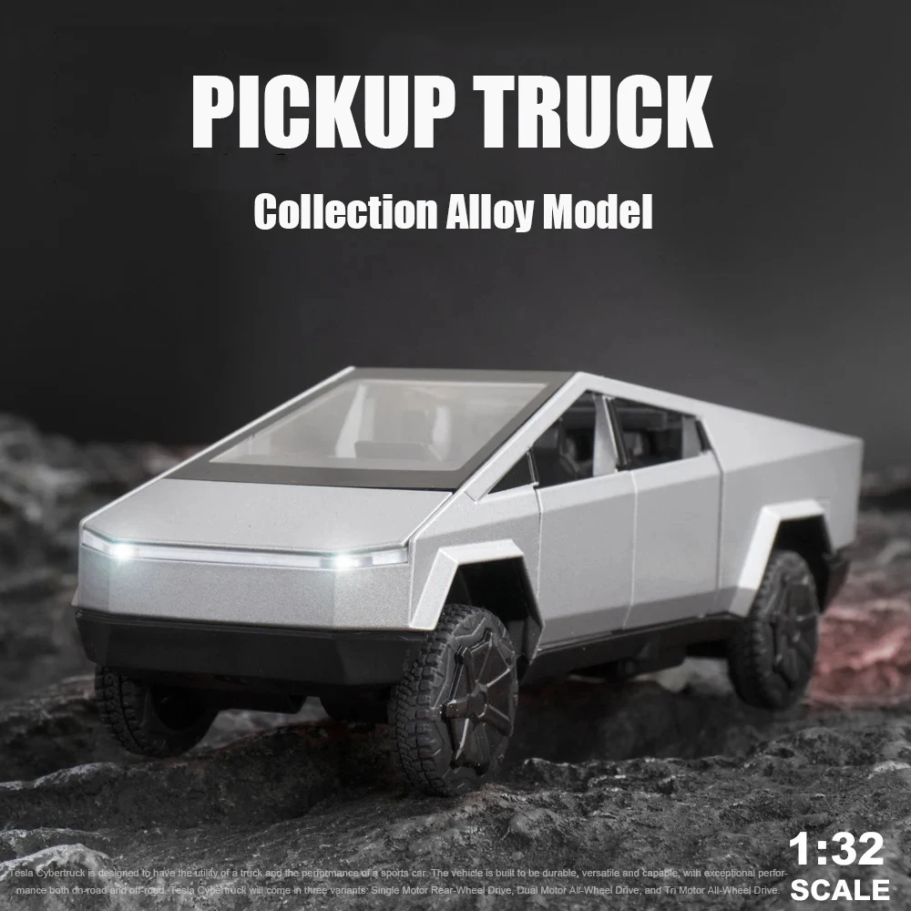 1:32 Collection Truck Alloy Simulation Toy Car Metal Model Diecasts Vehicles Pickup Car Decoration Kid Boys Toys Christmas Gifts