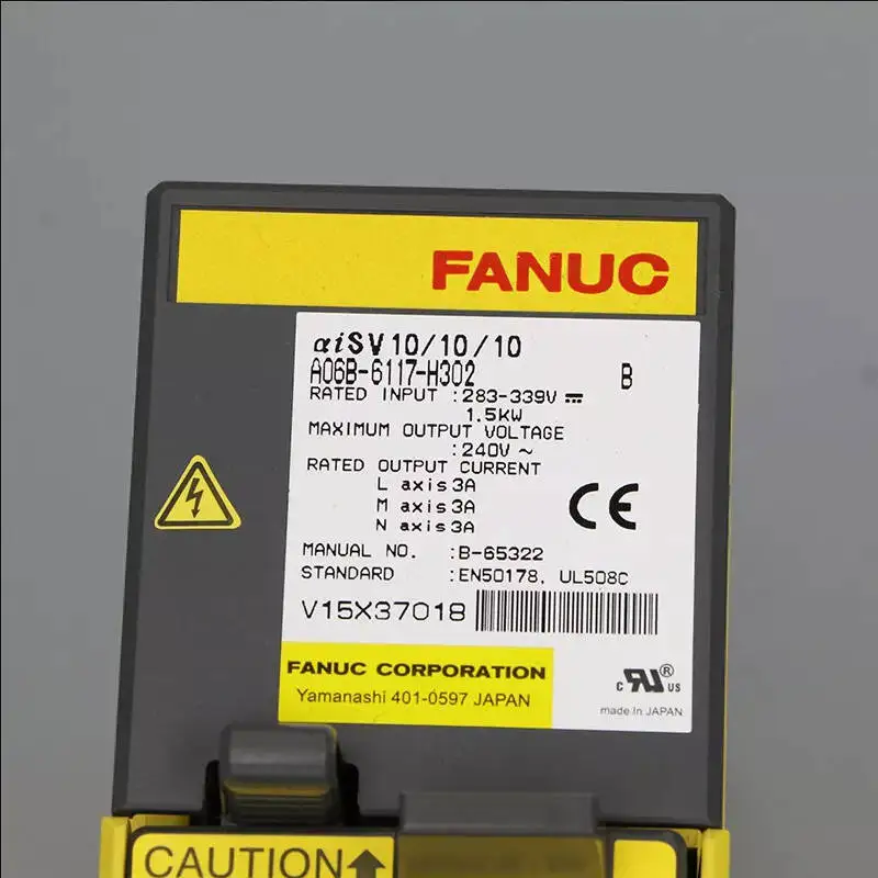 

A06B-6117-H302 Новый сервопривод Fanuc в наличии, быстрая доставка