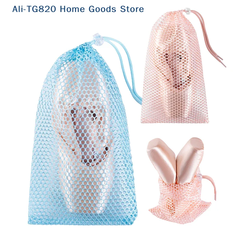 [TG820]Drawstring Ballet Bag Blue Champagne Color Dance Bag For Girls Ballerina Pointe Shoes Bags Ballet Dance Accessories