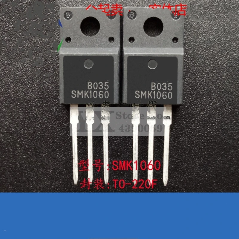 

5-20PCS SMK1060 F 600V 10A Liquid crystal field effect tube