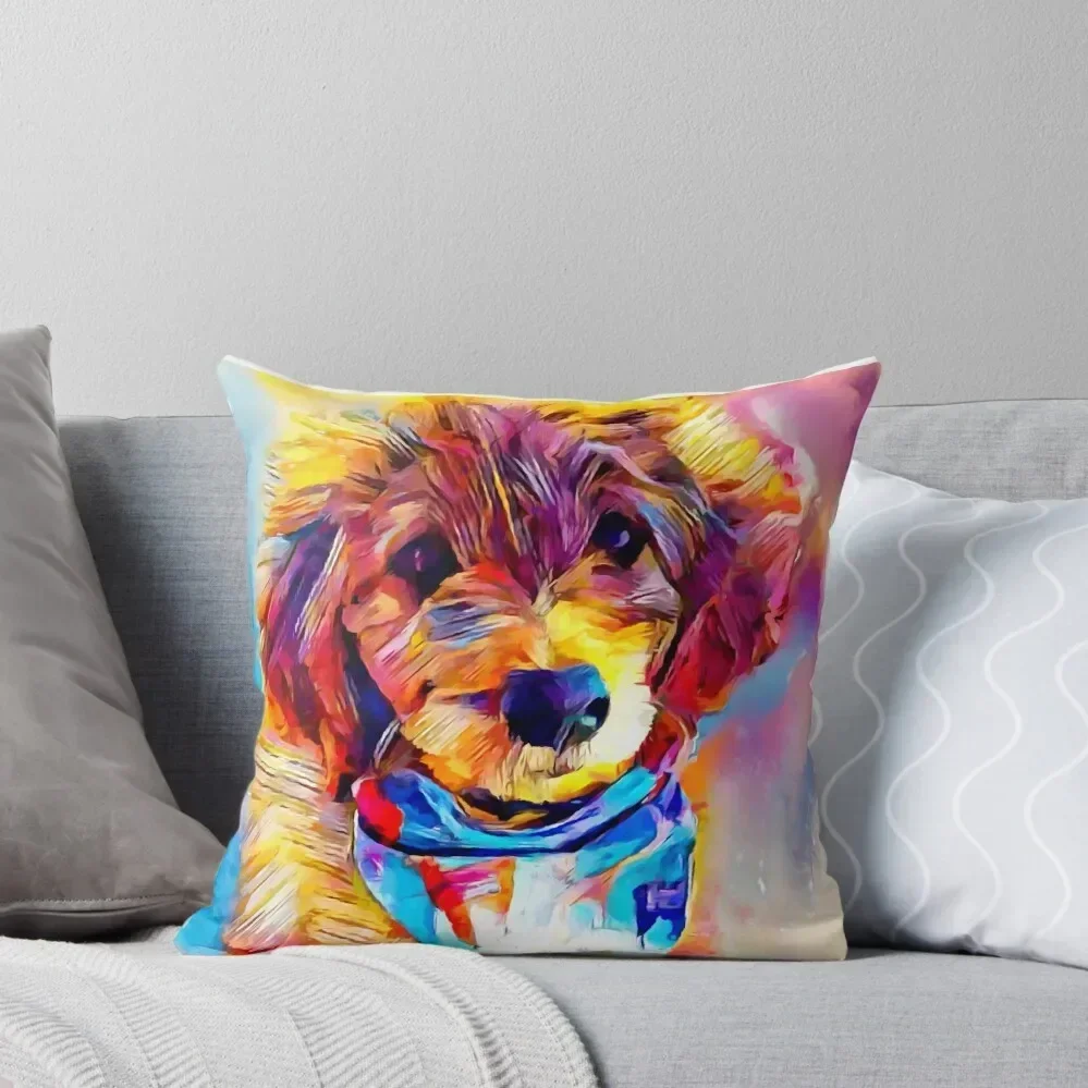

Goldendoodle Throw Pillow pillows decor home Covers For Sofas Decorative Pillow Covers For Sofa christmas cushions covers pillow