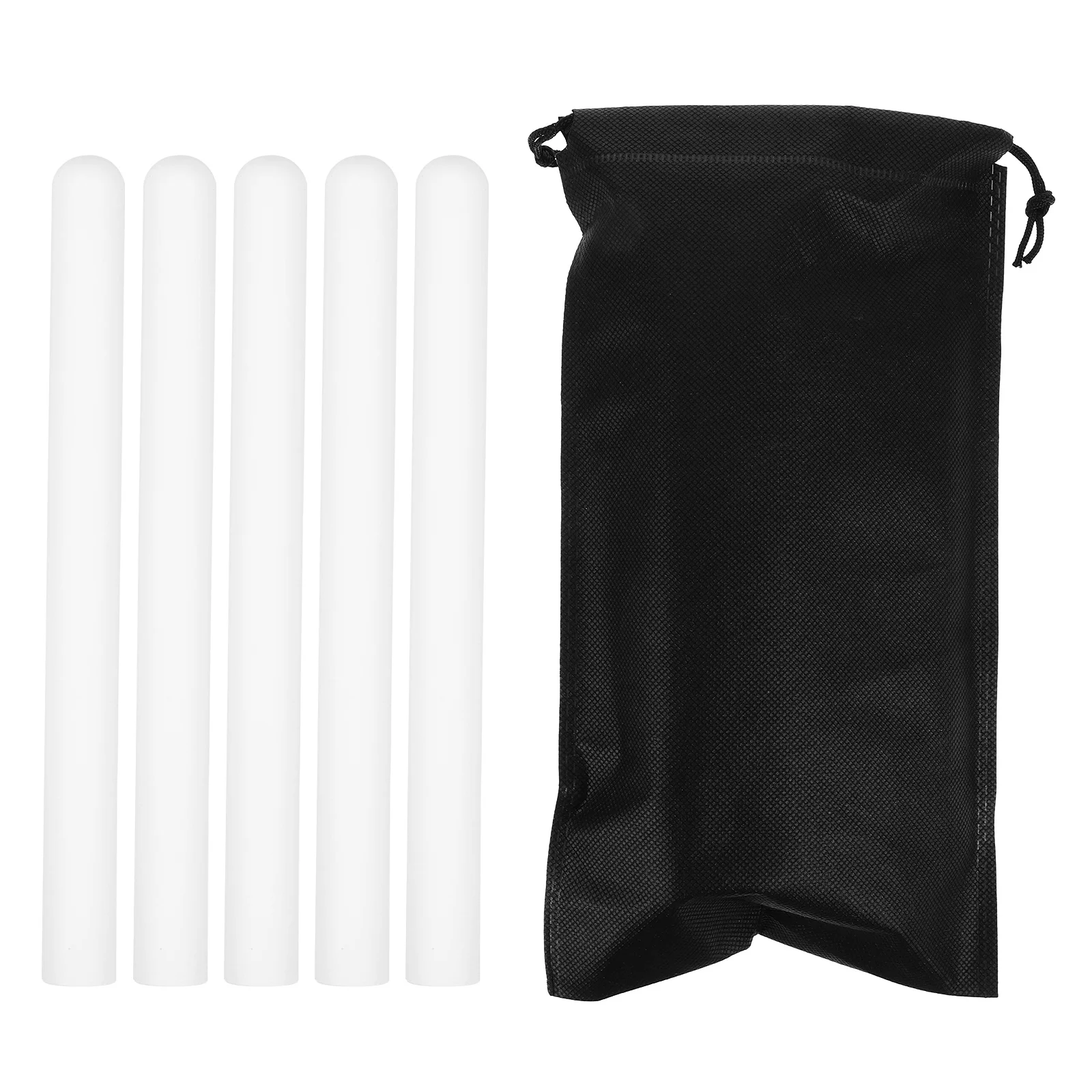 

1Set Natural Diatomite Drying Sticks Versatile Usage Quick Damp Proofing Storage Bag Included Dry Rod Bathroom Storage Organizer