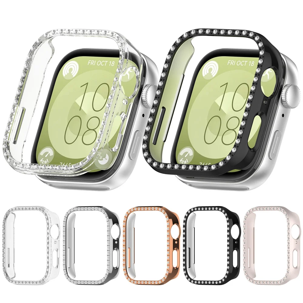 Uhrengehäuse für Huawei Watch Fit4/ Fit 4 Pro Fit3 Fit 5, Stoßfänger-Zubehör, hohles, stoßfestes, kratzfestes Gehäuse mit Displayschutz – Detail 5