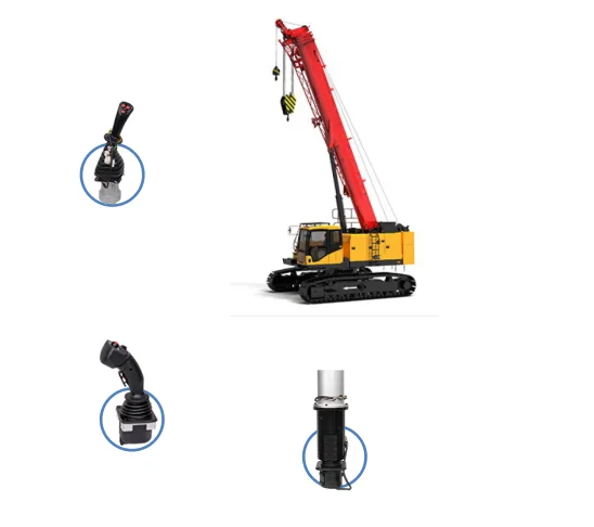 Electric Hydraulic Joysticks for excavator Handle Control Valve Agricultural Machinery