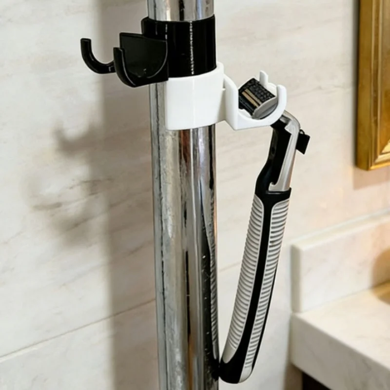 2PCS 3D Printed Shaver Holder Without Drilling Shower Bar Sh