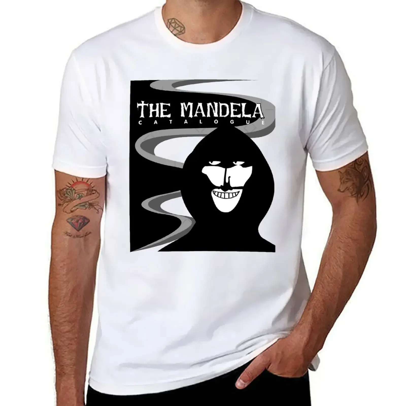 mandela catalogue T-shirt oversizeds tops big and tall t shirts for men