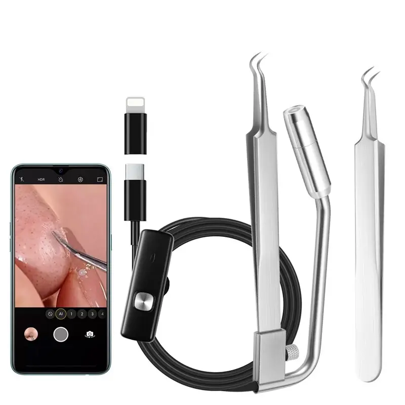 【PASSIONE 】 مزيل الرأس الأسود لكاميرا الوجه عالية الدقة، تكبير 30 مرة 1080 بكسل، بوبر بثرة احترافي #2