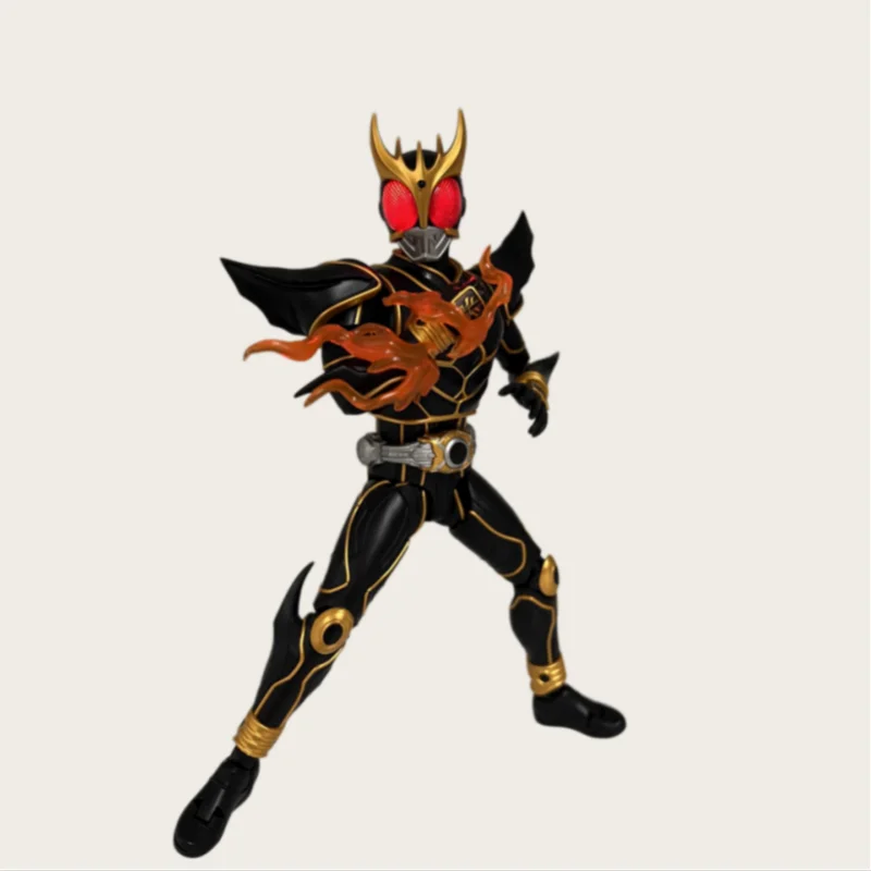 

Оригинальная коллекционная фигурка Kamen Rider Kuuga Ultimate Form с эффектом пламени, для фанатов аниме, для демонстрации.