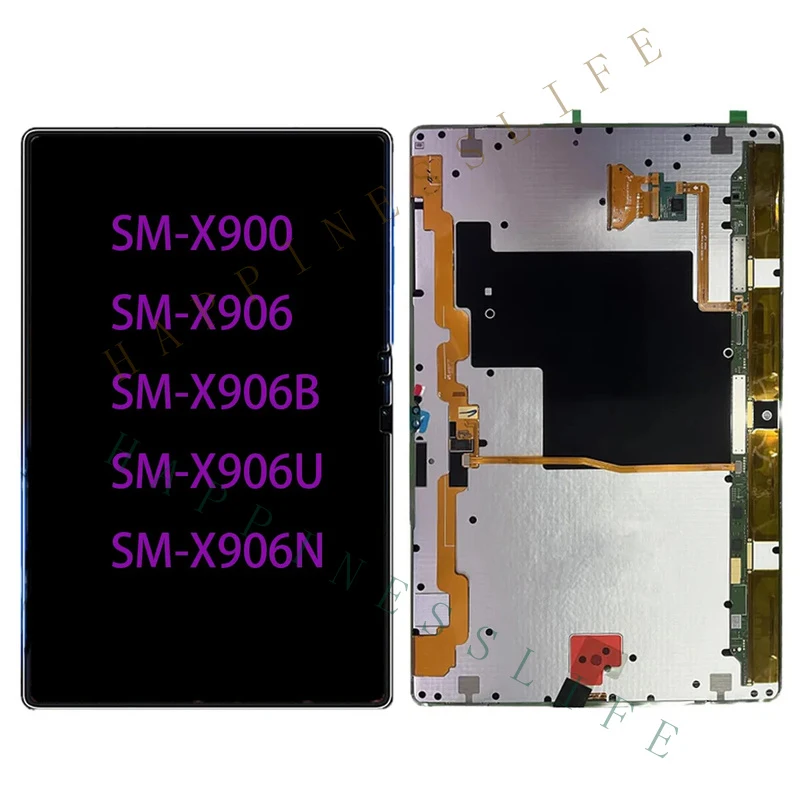 ZR+   For Samsung Galaxy Tab S8 Ultra SM-X900 X906 LCD Display Touch Screen Digitizer