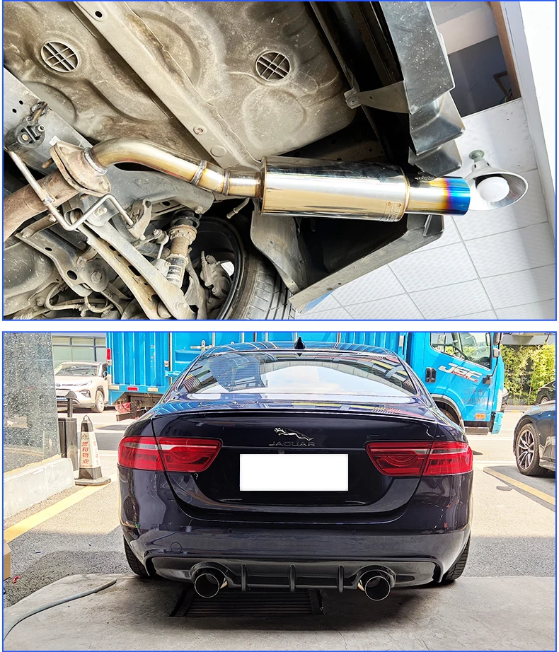 101MM Export HKS Schalldämpfer Auto-Auspuffrohr Modifikation Universelles Gerades Poliertes Edelstahl-Tuning-Auspuffrohr Endrohr – Detail 11
