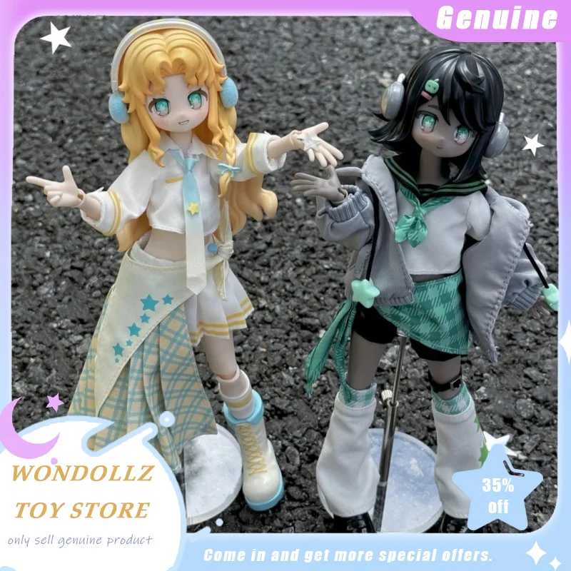 New 1/8 Bjd Star Wish Project Twinkle E Series Blind Box Cute Girls Action Figure Desktop Ornament Trendy Toy Surprise Gift