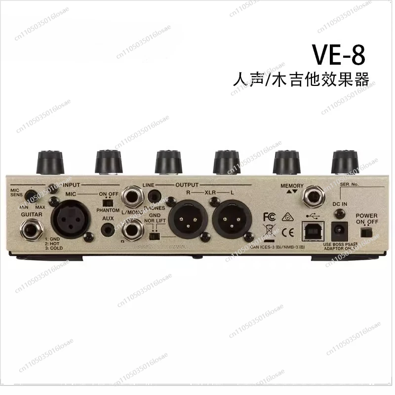 

For VE-1 VE-2 VE-5 VE-20 VE-8 VE-500 Acoustic Guitar Vocal Harmony Effects