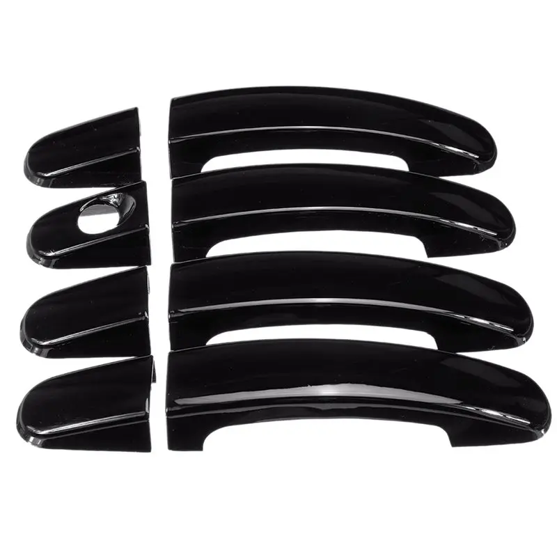 Efficientt-32 قطعة سيارة ABS أسود لامع 4 أغطية مقبض الباب لفورد فوكس إسكيب كوغا رينجر 2013 2014 2015 2016 2017 2018 #2