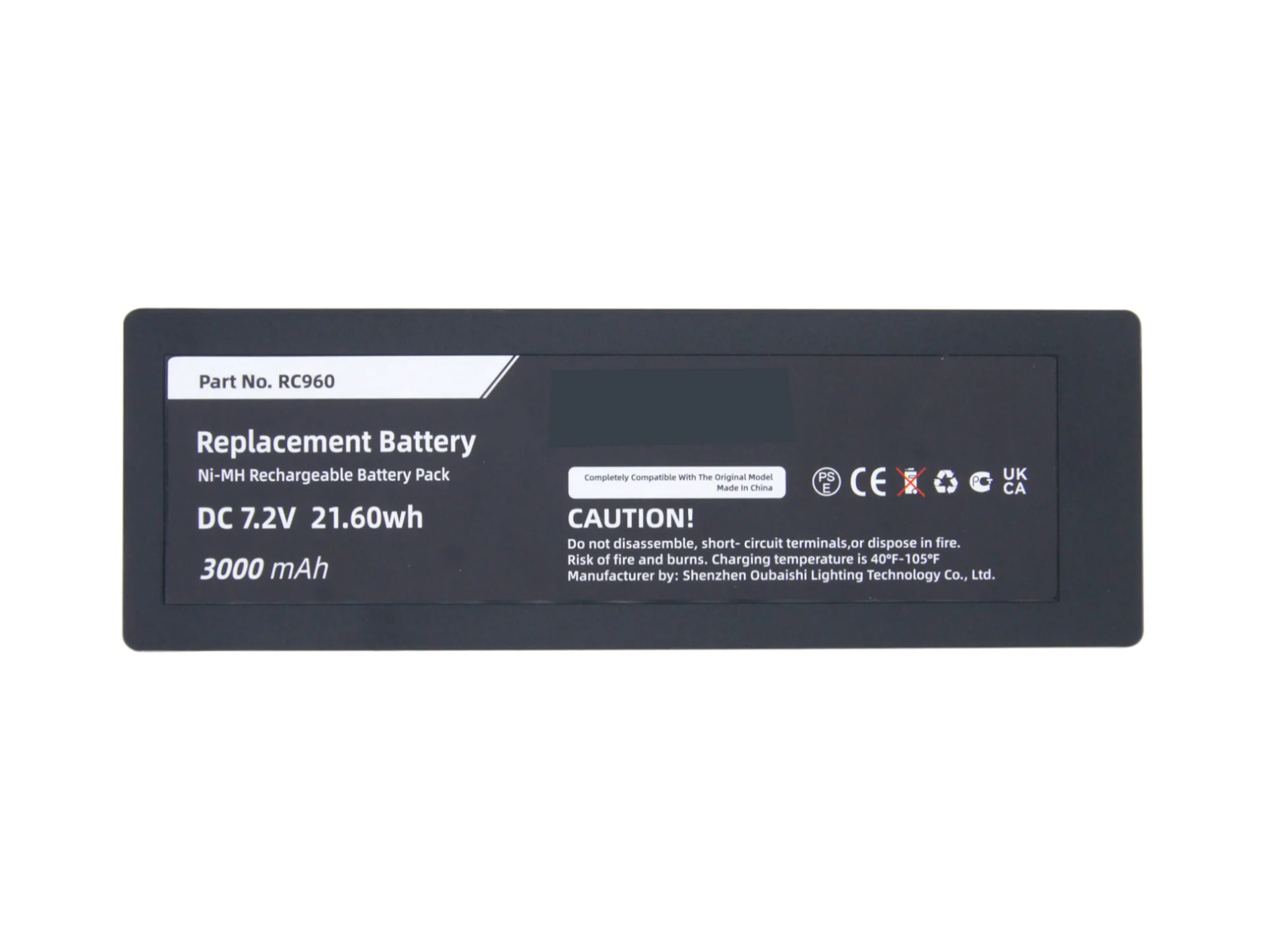 Replacement Battery for Scanreco  16131, 590, 592, 790, 960, BS590, Cifa, EA2512, EEA2512, Effer, Fasse, Fassi, FBS590, HMF