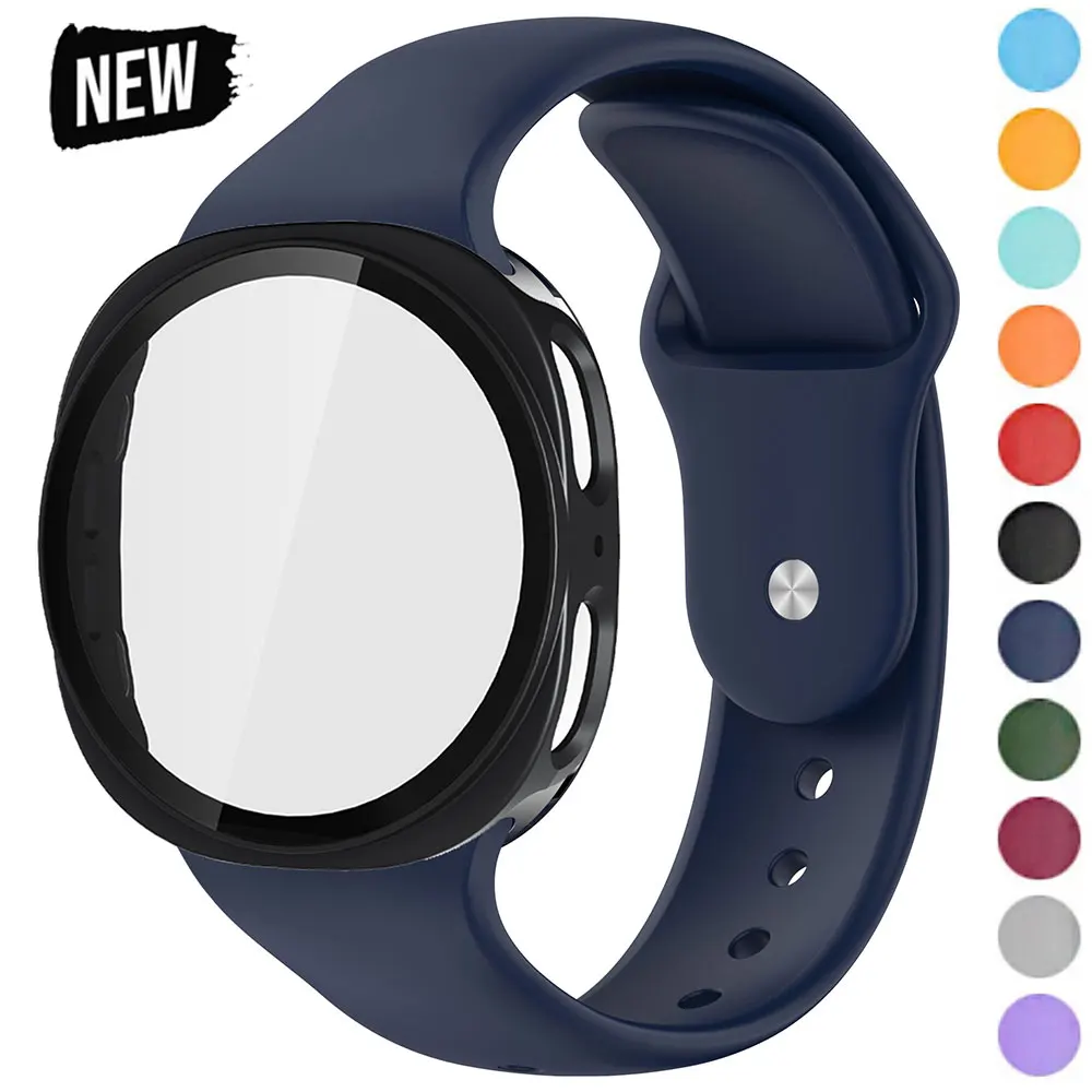 �y�Z�[�����zSamsung Watch 8 40mm/44mm�p�����K���X�P�[�X�X�g���b�v�A�V���R���o���h�APC�J�o�[�AGalaxy Watch 8 Classic LTE 46mm�p�E�H�b�`�o���h