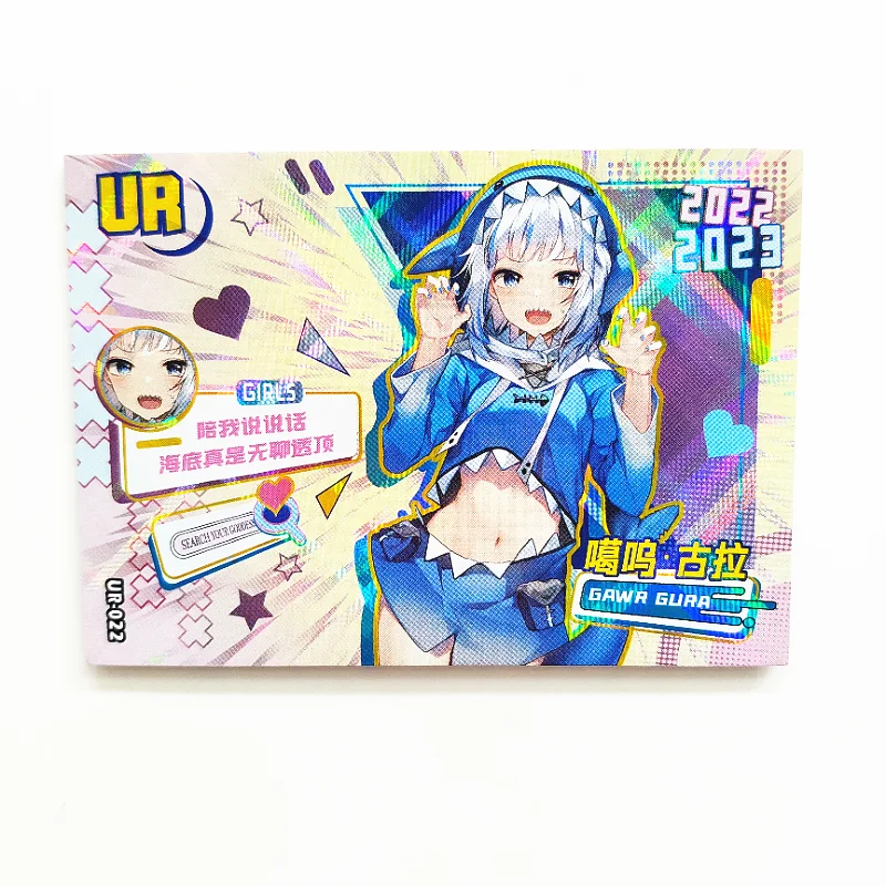 Anime Goddess Story Kawaii UR refrycling Flash Card Kitagawa Marin Tokisaki Kurumi Toys for boys Collection Cards regali di compleanno