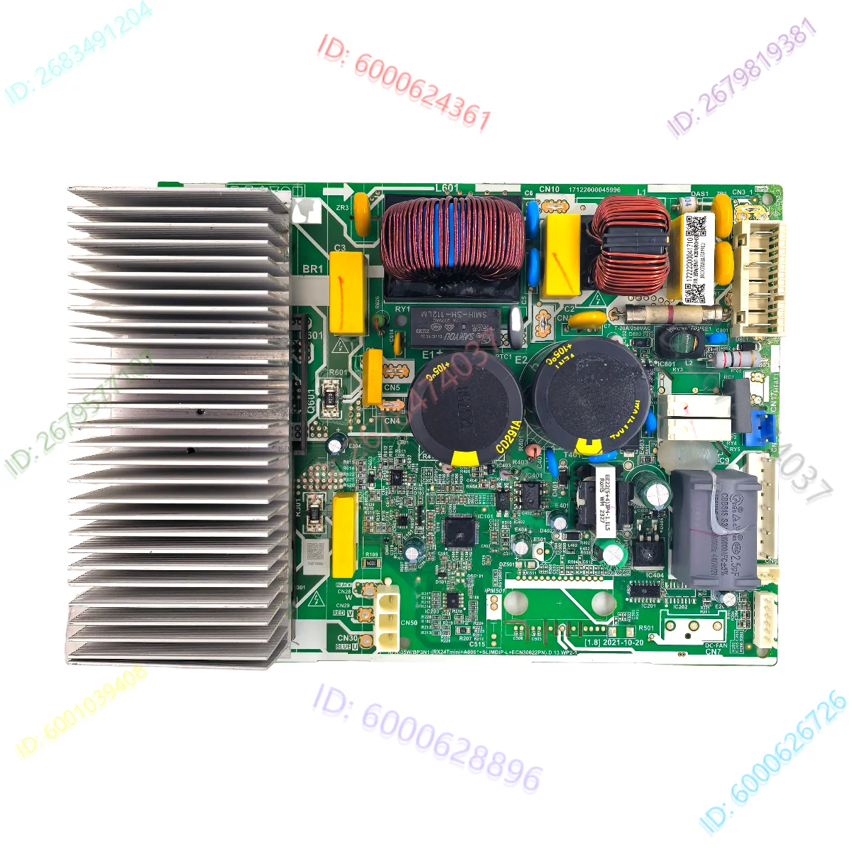 

air conditioner circuit board KFR35W/BP3N1 KFR-35W/BP3N1-(RX24Tmini+A6061+SLIMDIP-L+ECN30622PN).D.13.WP2-1 RX24T+TNY288+41560B2