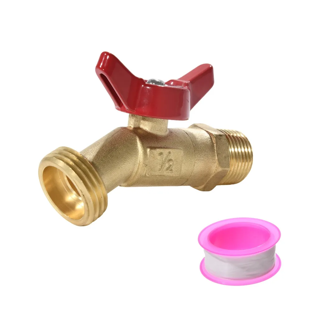 

1 шт. латунный переходник для садового крана G1/2 "BSP «папа» на 3/4" NPT «мама» для шланга для наружного орошения, резервуар для воды для автомойки