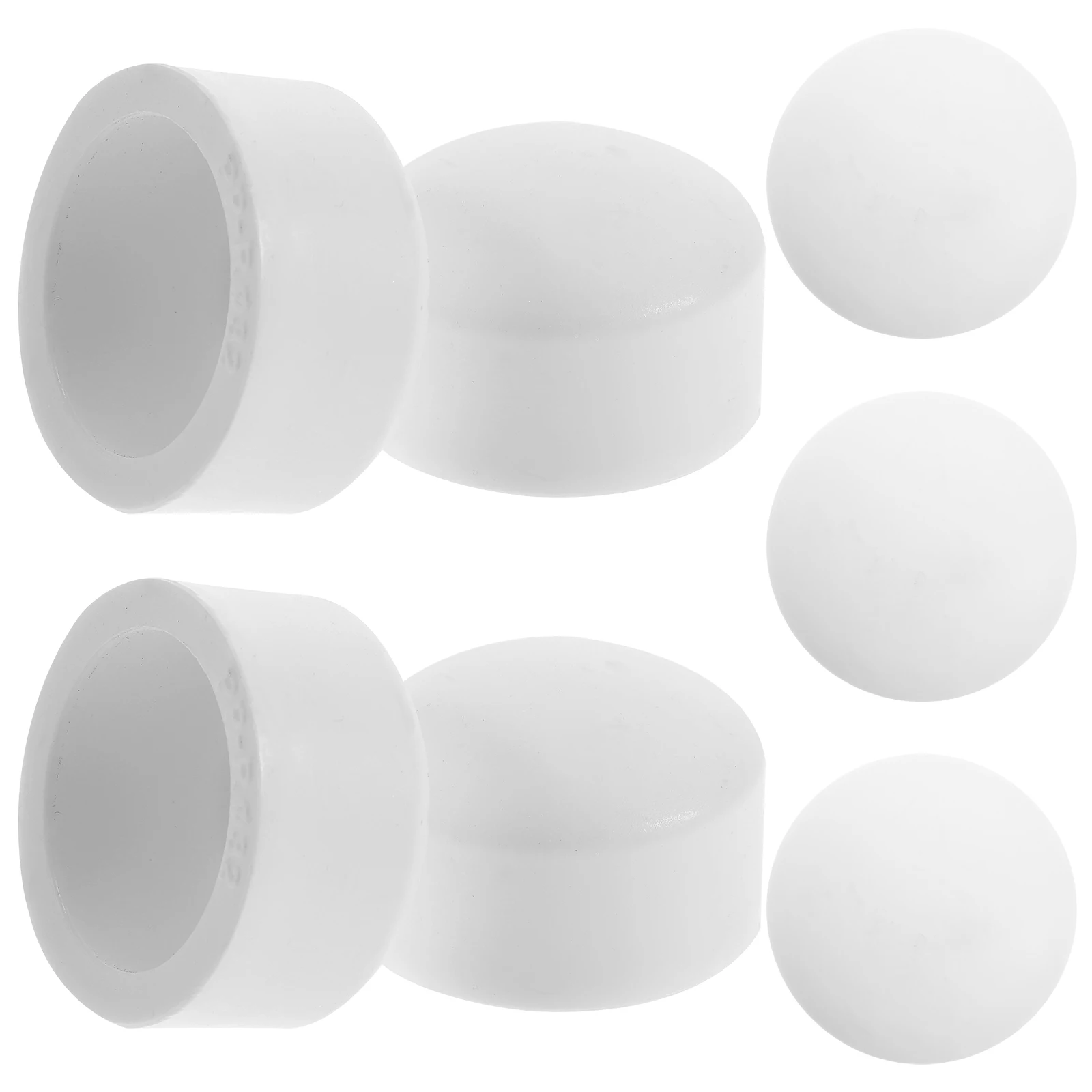 

50 Pcs PPR Pipe Plug Fittings Sprinkler Caps Hose End Round Tubing Connector Water Proof Pressure Resistance Easy